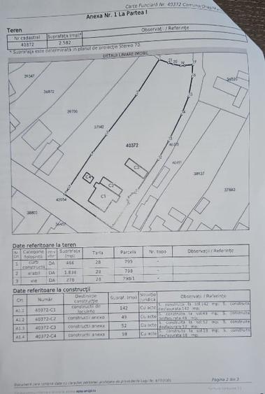 Casă individuală cu 5 camere cu Teren 2582 Mp în Garvăn