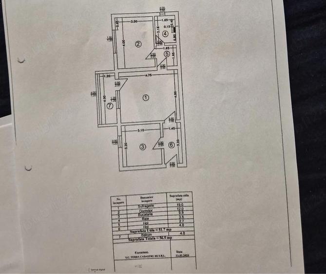 Apartament cu 2 camere semidecomandat în Steaua