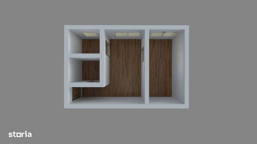 Apartament cu 2 camere în Dacia