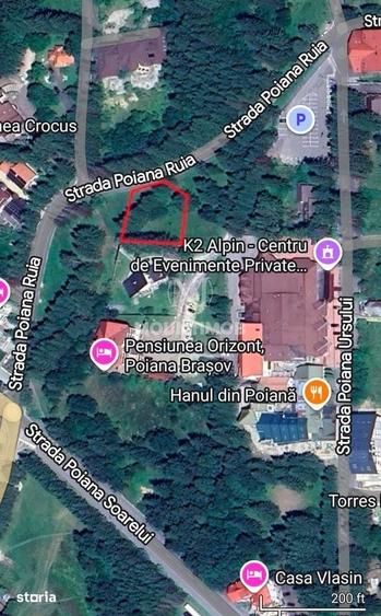 Teren de 1404 mp, în Noua