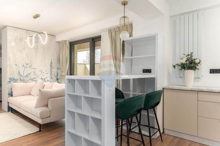 Apartament 2 camere tip studio cu terasă generoasă 50 mp prima locuire - 1