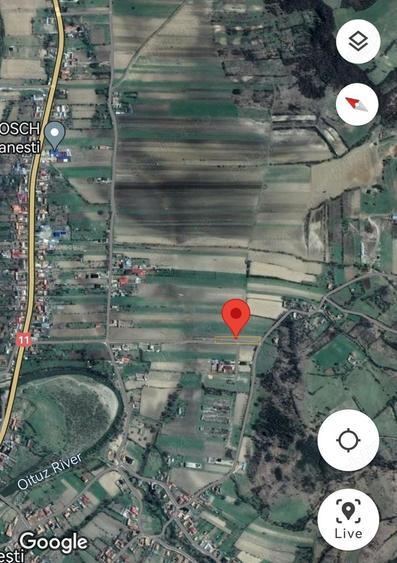 Teren de 1080 mp, în Bogdănești