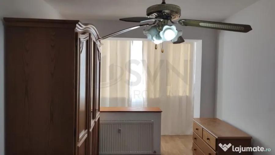 Apartament cu 3 camere semidecomandat în Timișoara