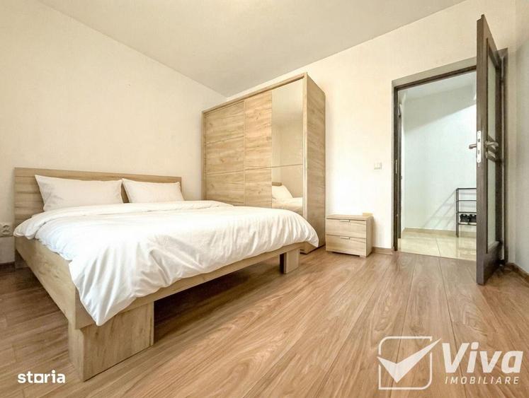 Apartament cu 3 camere semidecomandat, mobilat în Valea Lupului