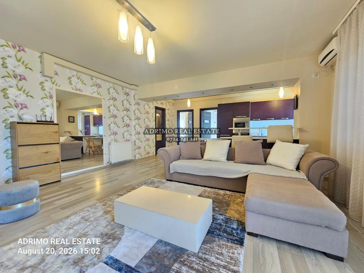 Apartament cu 3 camere semidecomandat în City Park Mall