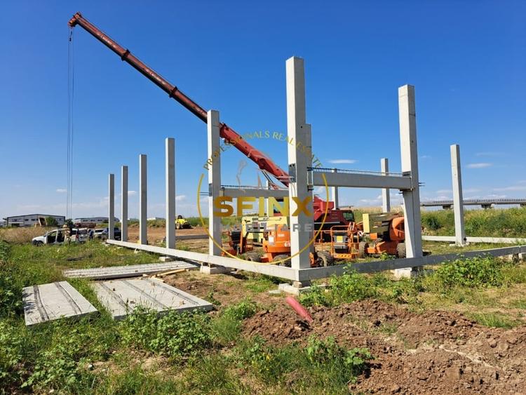 Spațiu industrial, de 593 mp, în Afumați