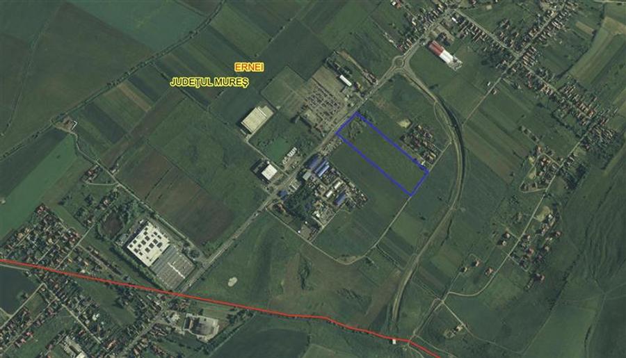 Teren intravilan de 36507 mp, în Ernei