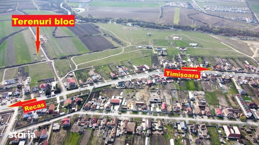 Remetea Mare - teren locuinte colective si servicii - toate utilitatil - 6