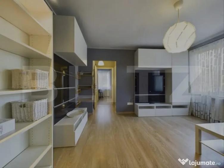 Apartament cu 2 camere semidecomandat în Central