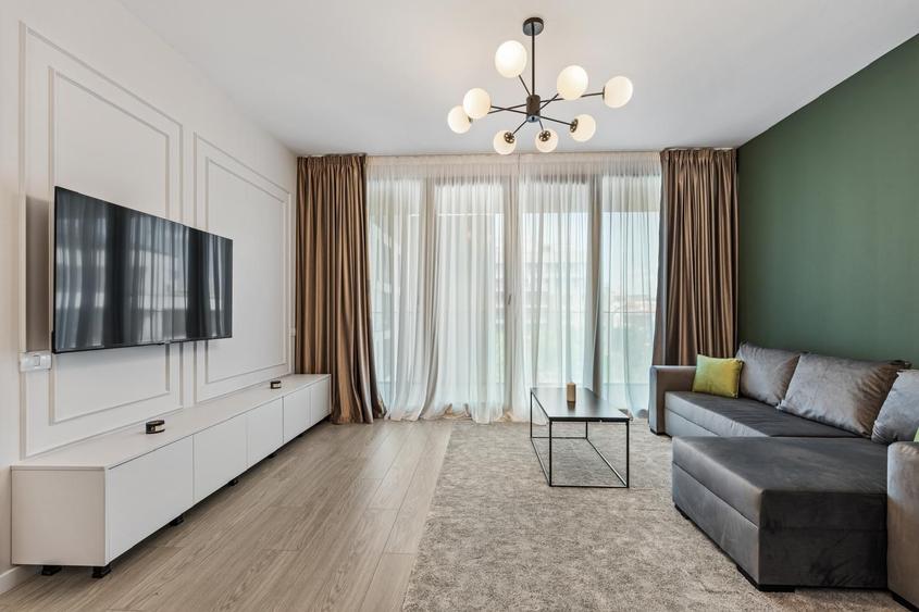 Apartament cu 2 camere, mobilat în Nordului