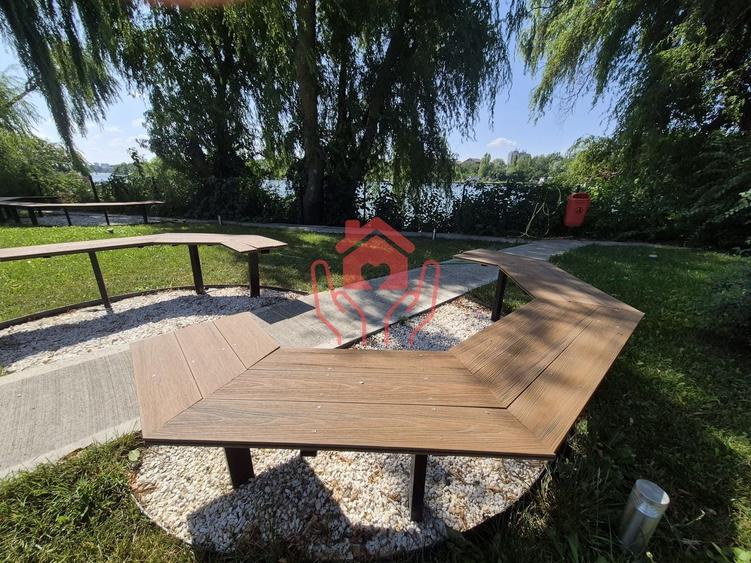 SISESTI-2 camere mobilate, 2 bai, terasa cu vedere lac, bloc boutique, parcare! - 19