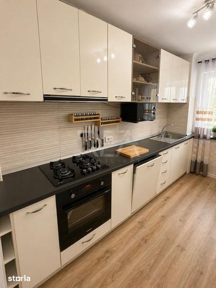 Apartament cu 3 camere decomandat, mobilat în Tei