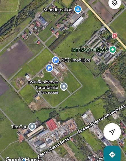 Teren Construcții intravilan de 1600 mp, în Torontalului