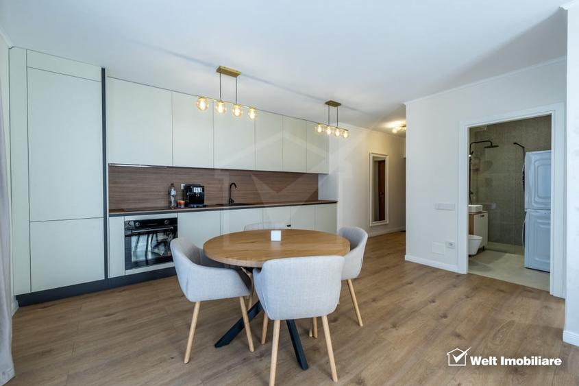 Apartament cu 2 camere semidecomandat, mobilat în Grigorescu
