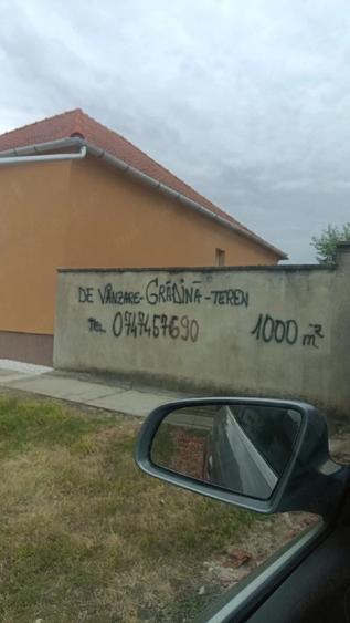 Teren de 1000 mp, în Central