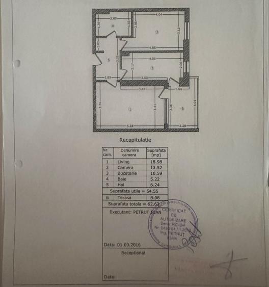 Vand apartament cu 2 camere,decomandat ,situat in GranVia Park Lujerului - 3
