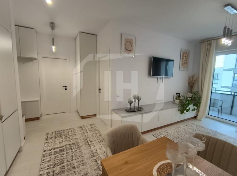 Apartament cu 2 camere semidecomandat, mobilat în Mărăști