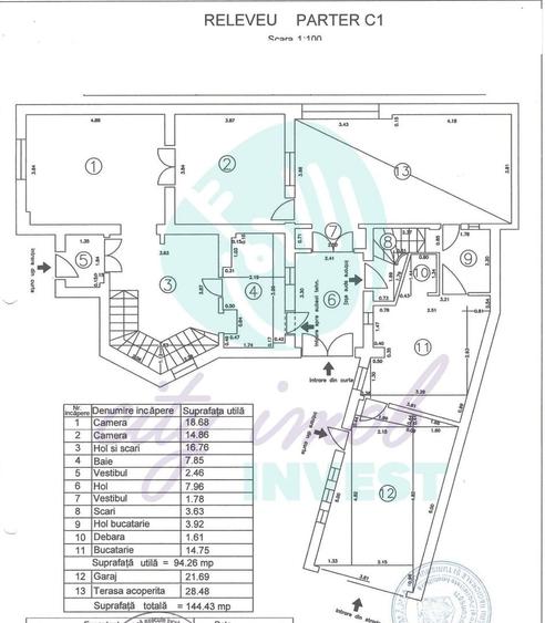Casă individuală cu 8 camere cu Canalizare în Parcul Circului