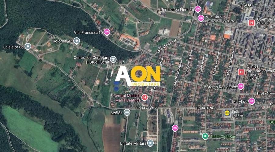 Teren agricol intravilan de 982 mp, în Cetate