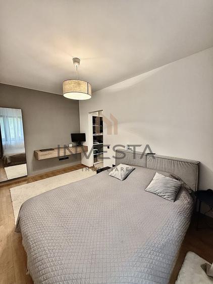Apartament cu 2 camere semidecomandat, mobilat în Borhanci