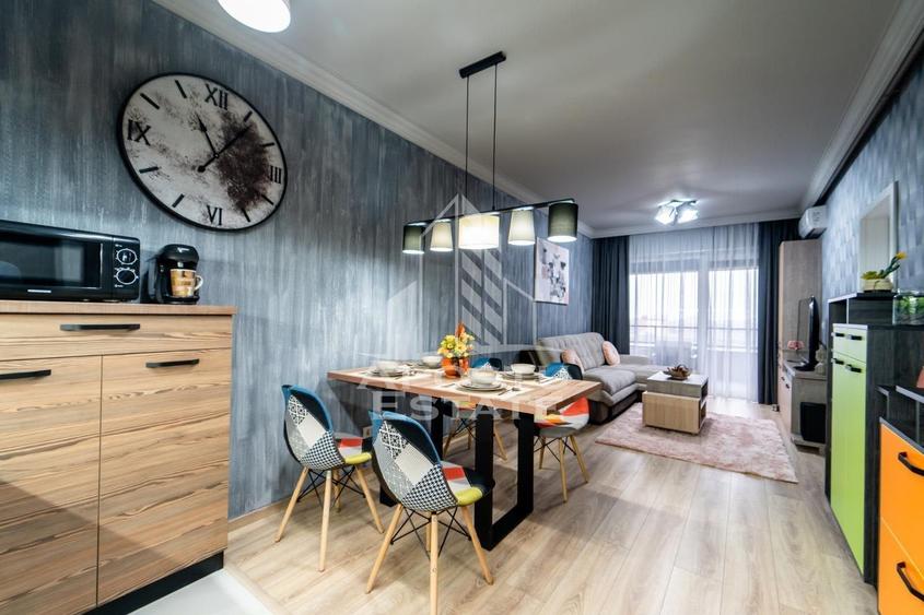 Apartament cu 2 camere semidecomandat, mobilat în UTA — fotografia 1