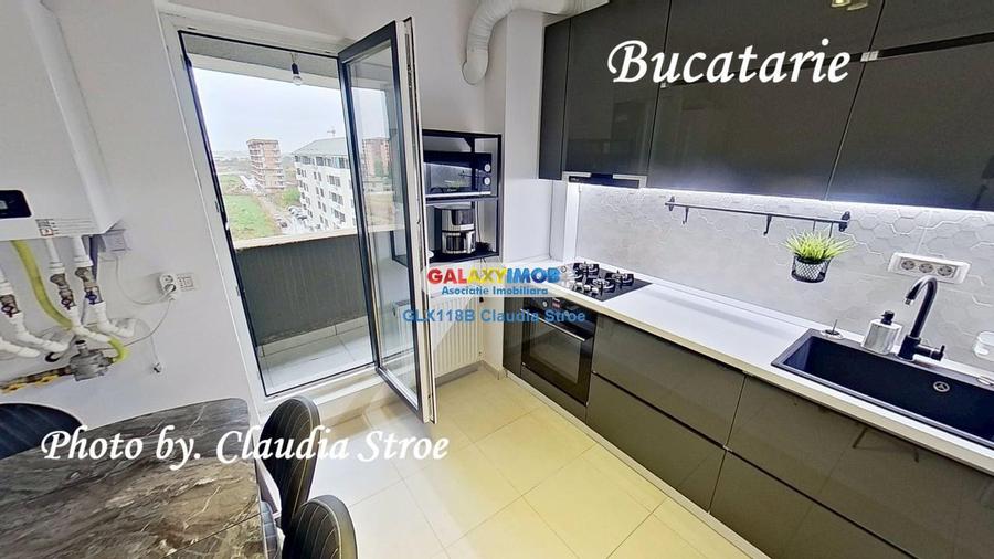 Apartament cu 2 camere semidecomandat, mobilat în Militari
