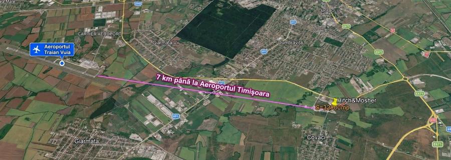 Teren Construcții intravilan de 32800 mp, în Dumbrăvița