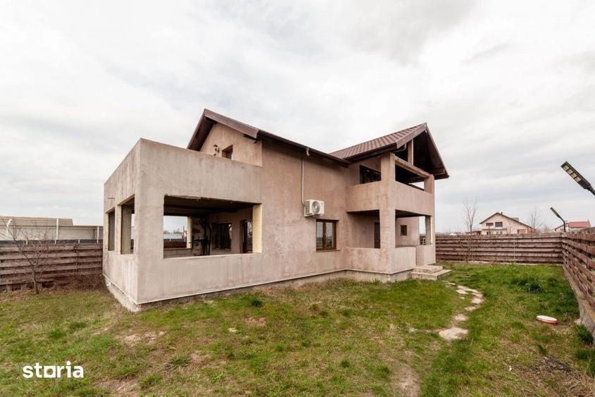 Casă cu 3 camere cu Teren 477 Mp în Bradu