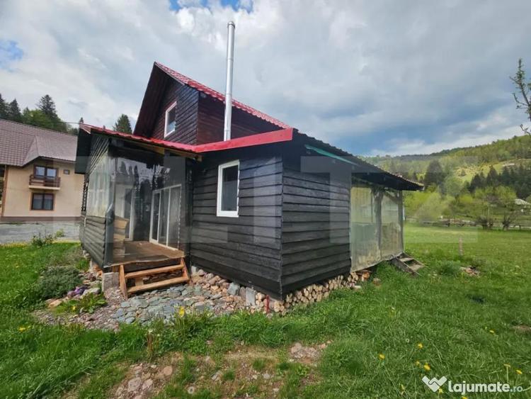 Casă cu 2 camere cu Teren 250 Mp în Arieșeni