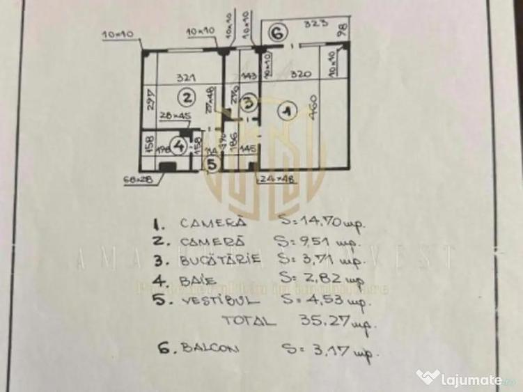 Apartament cu 2 camere decomandat, mobilat în Colentina