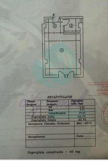 Garsonieră nedecomandată în Vitan