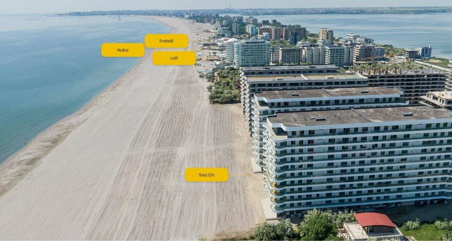 Apartament cu 2 camere semidecomandat în Mamaia-Sat