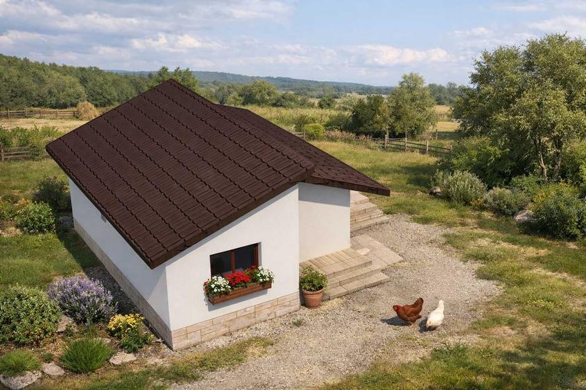 Casă cu 3 camere cu Teren 70 Mp în Central