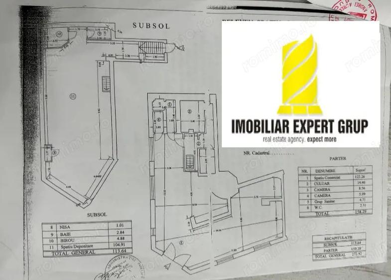 Spațiu comercial, de 272 mp, în Eroii Revoluției