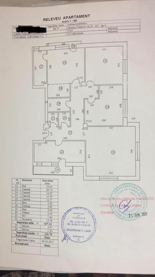 Apartament cu 4 camere decomandat în Balotești