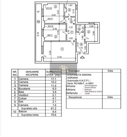 Apartament cu 3 camere decomandat, mobilat în Berceni — fotografia 1