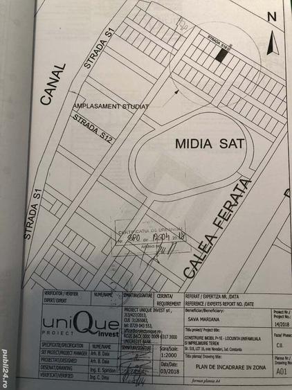 Teren de 355 mp, în Central