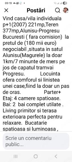 VIla individuala p+1 linga Bucuresti doar 7 minunte - 3