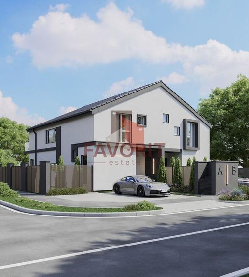 Duplex cu 4 camere cu Canalizare în Bucovăț (Remetea Mare)