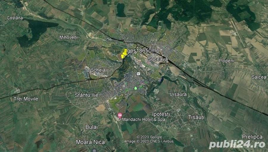 Teren de 18650 mp, în Central