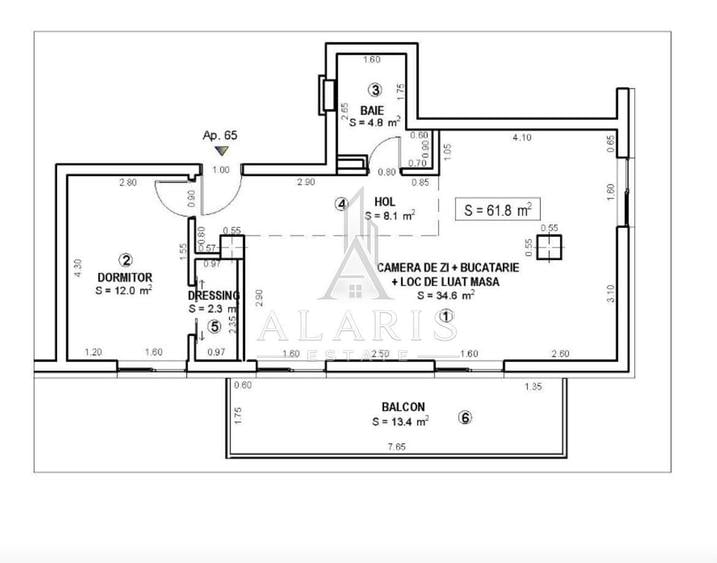 Apartament de lux, 2 camere, zona Simion Barnutiu - 10