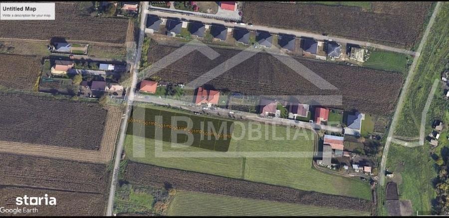 Teren de 501 mp, în Sâncraiu de Mureș