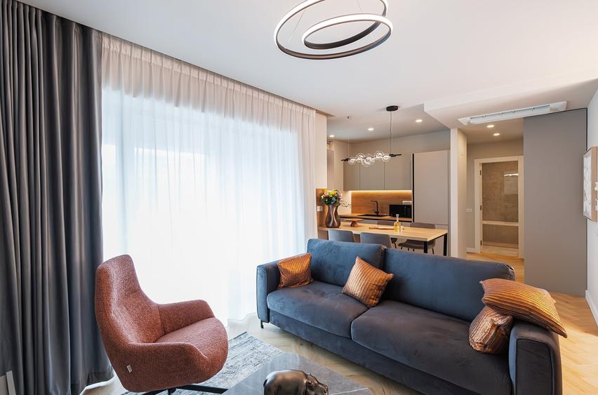 Apartament cu 2 camere semidecomandat în Pipera — fotografia 1