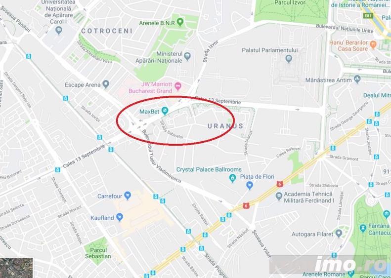 Spațiu comercial, de 8,700 mp, în 13 Septembrie