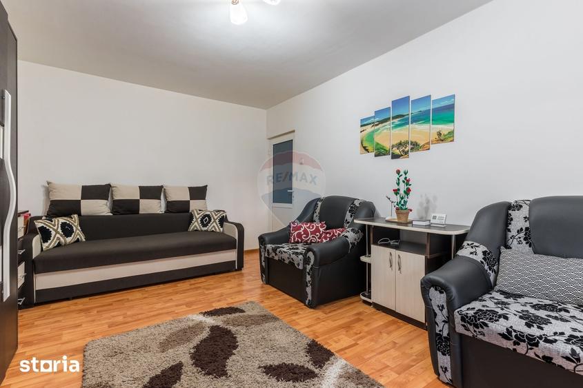 Apartament cu 2 camere, mobilat în Nord
