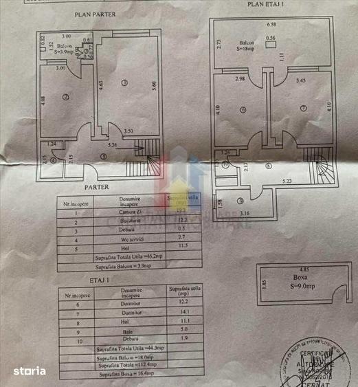 ULTRACENTRAL! Duplex 3 Camere, 2 bai, 2 balcoane , 112 mp.MOBILAT si U - 4