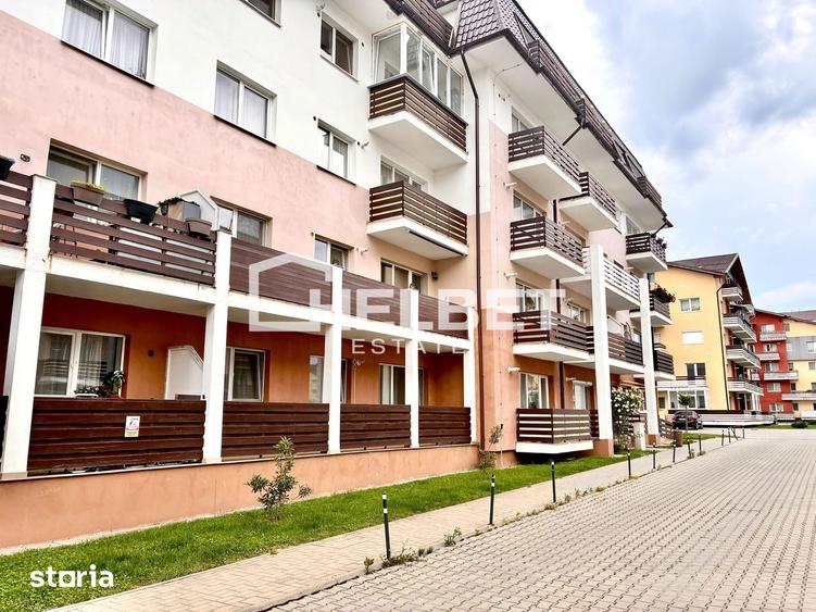 Apartament cu 2 camere decomandat, mobilat în Sânpetru