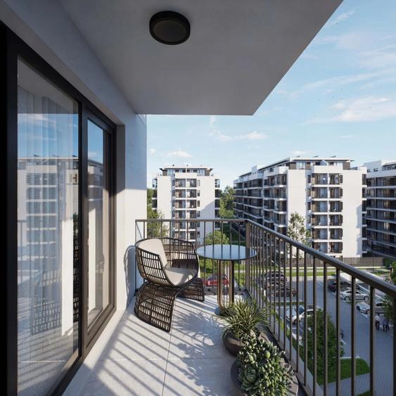 Apartament 2 camere | Terasă, parcare și facilități pentru familie | Pipera - 15
