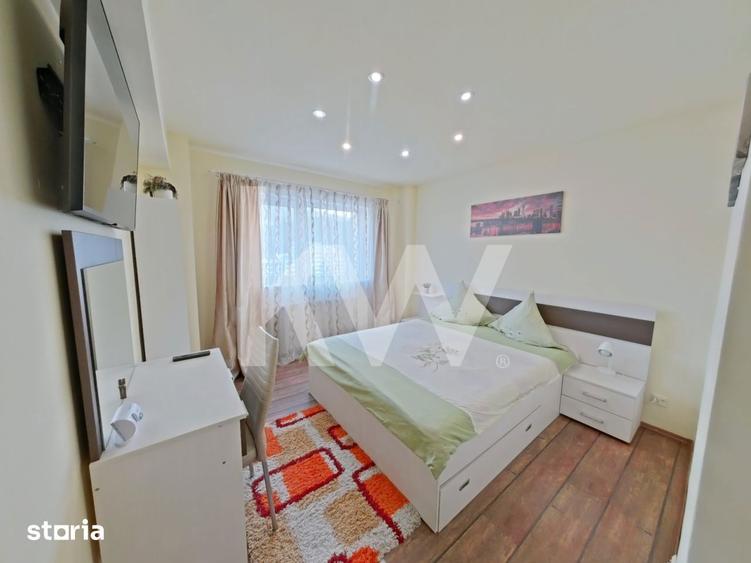 Apartament cu 3 camere, mobilat în Dârste