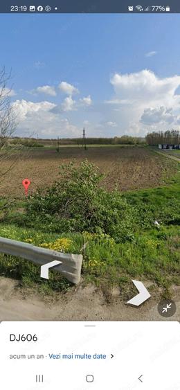 Teren de 7500 mp, în Cernele